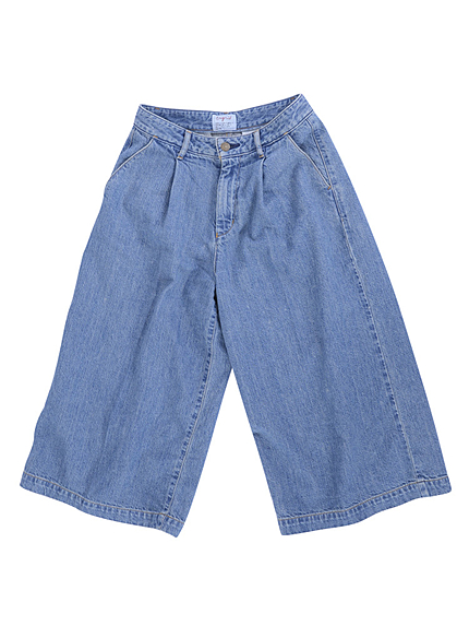 ワイドクロップドデニム別注