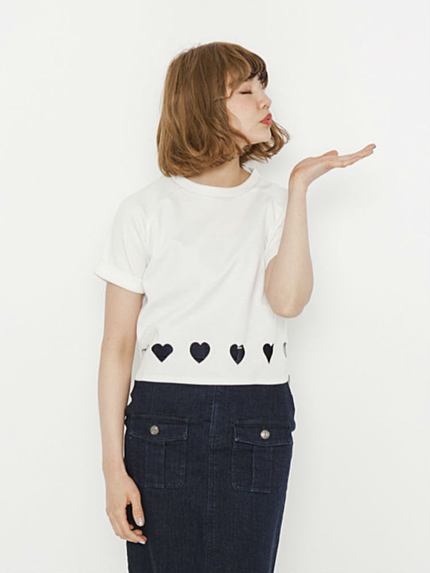 ハートカットプルオーバー