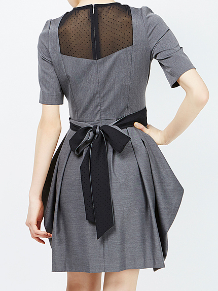 トルテコクーン半袖ドレス