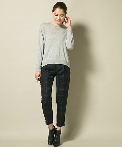 カシミア/シルクファインニット