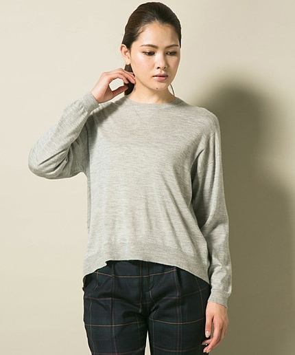 カシミア/シルクファインニット