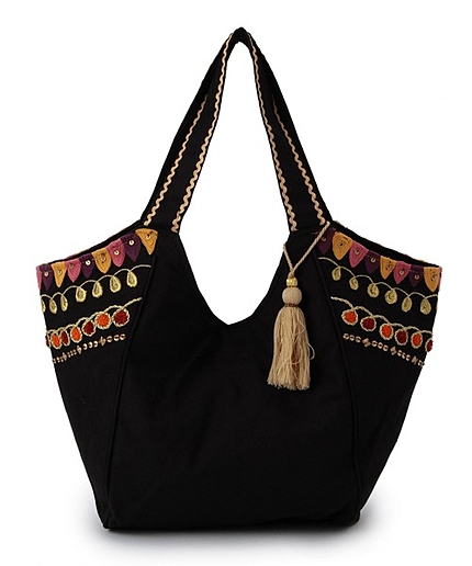 COOCO サイドエンブロイダリートート