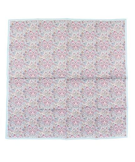 リバティー ペイズリー ハンカチ