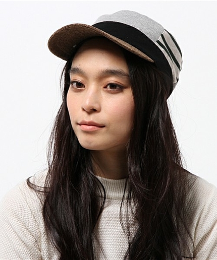 [GIORDANO]ブロッキングデザインワークキャップ