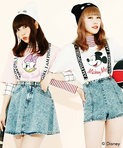 WEGO/ディズニーキャラクターTシャツ