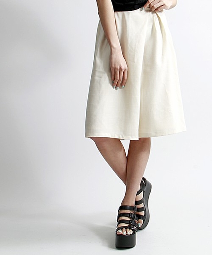 ΠWEGO/タックハーフパンツ