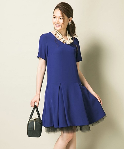 プルエラWクロスワンピース