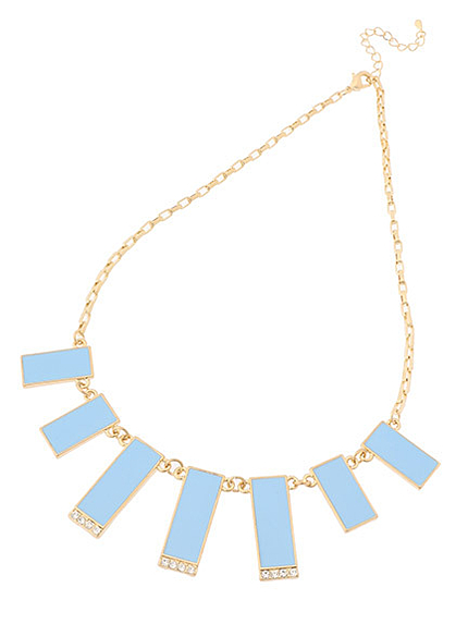 ノッチドプレートネックレス