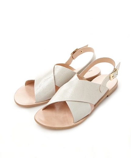 【FABIO RUSCONI(ファビオルスコーニ)】クロスサンダル