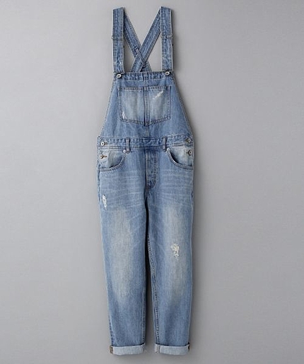デニムルーズオーバーオール
