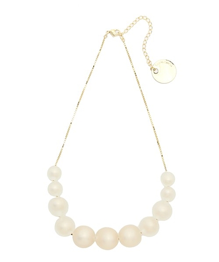 デュアルパールネックレス