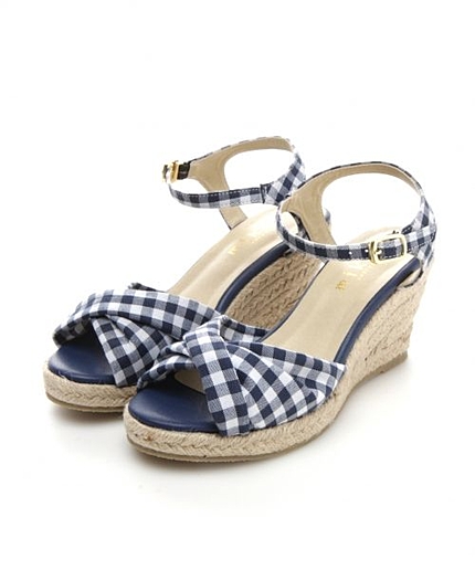 リボンジュートサンダル/mikoa