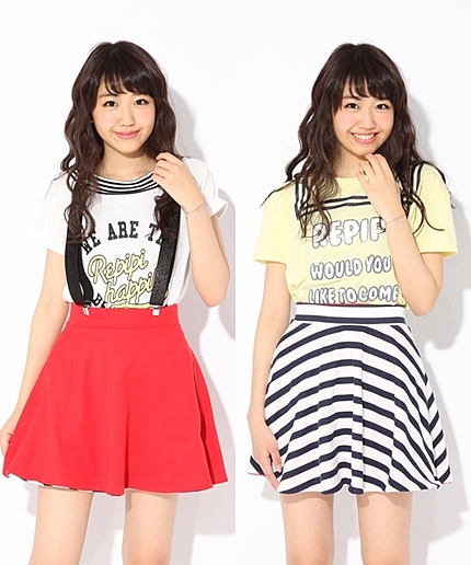 ★再入荷★【着回しバツグン】リバーシブル＊カラーガラスカート