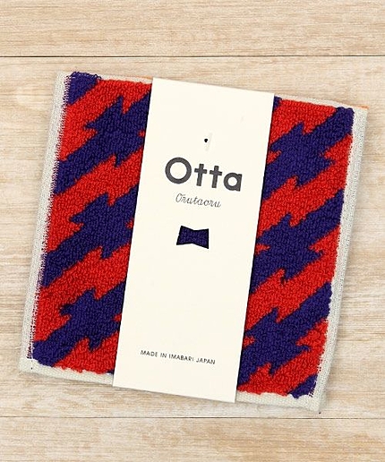 Otta（オッタ） タオルハンカチハウンドトゥース