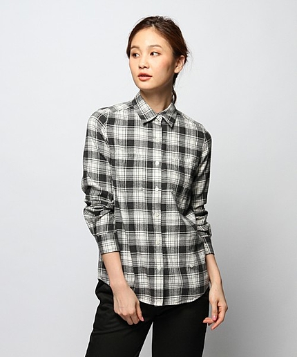 CashmereBlendOx/SoftCottonFlannelシャツ