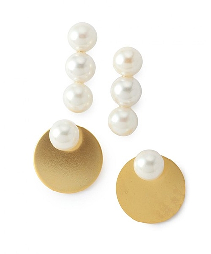 jour  F/P プレート 2SET P / ピアス / フェイクパール / ジュール　クチュール