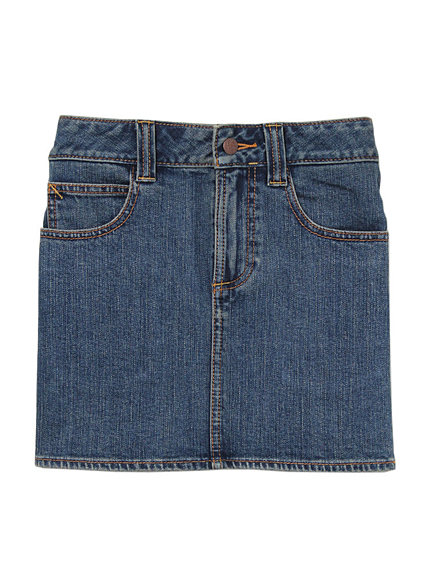 【R】BIG JOHNコラボタイトミニデニムスカート