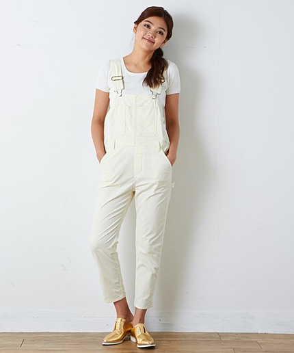 【VERY10月号掲載商品】ストレッチコーデュロイサロペット