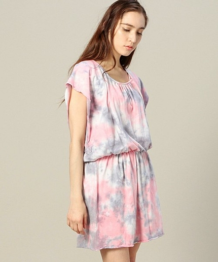 BY Lepidos タイダイ ドルマンスリーブワンピース