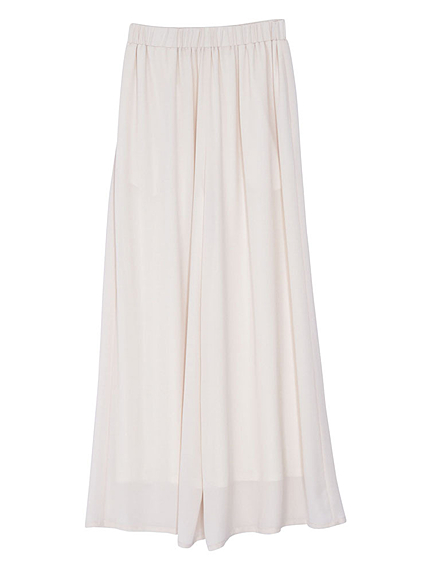 シースルーワイドパンツ