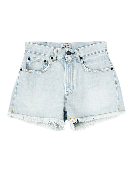 ハイウエストブリーチショートデニム