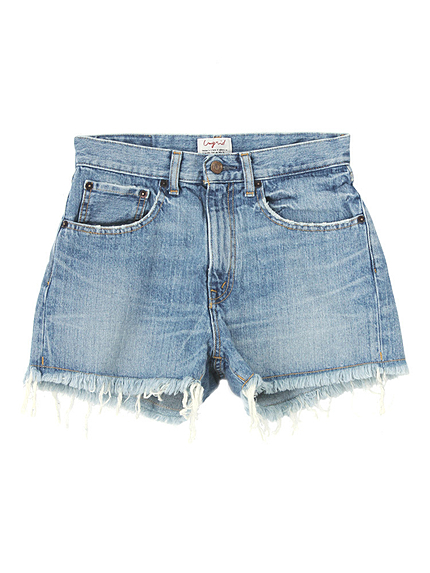 ハイウエストブリーチショートデニム