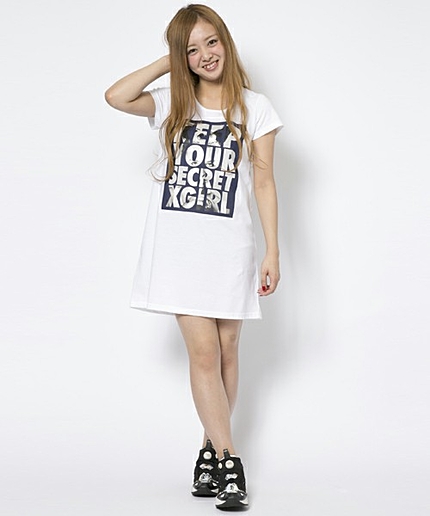 SECRET S/S TEE DRESS