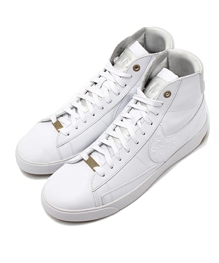 ユニセックス ナイキ ブレーザー ホワイト NIKE BLAZER LUX PRM QS 776261-100