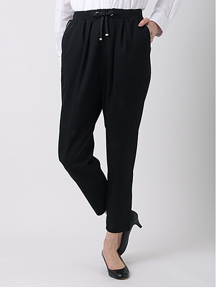 ・ウエストリブリラックスパンツ