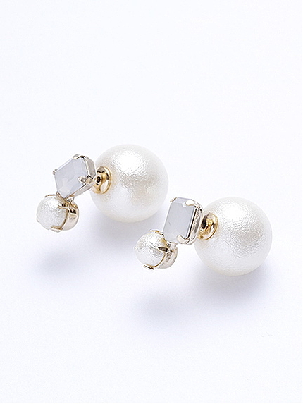 ・サンドパールバックキャッチピアス