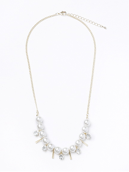 ・センターパールネックレス