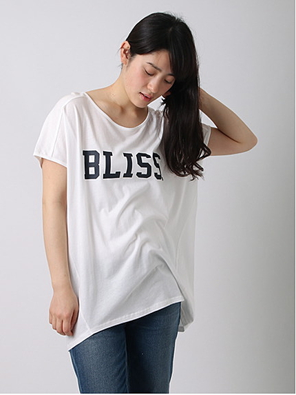 ゆるシルエットロゴTシャツチュニック