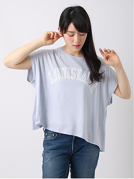 ユルシルエットロゴTシャツ