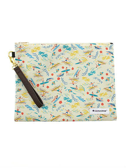 CONVERSE×EhwgSURFプリントクラッチバック