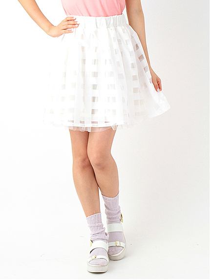 Sugar Gingham Skirt