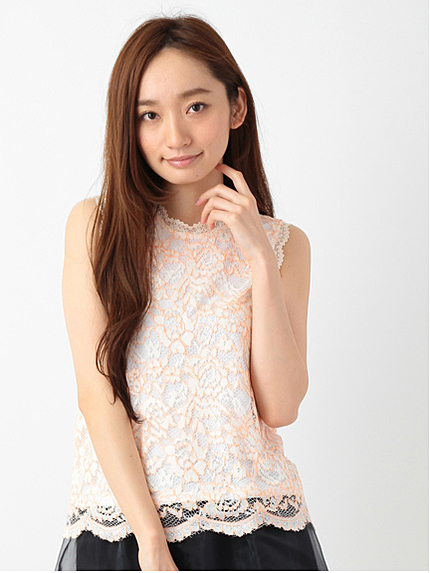 カラーコードレースNSプルオーバー