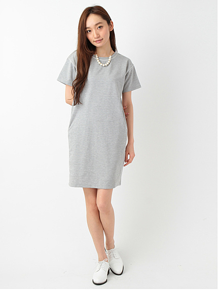 パールAG付ラインワンピース