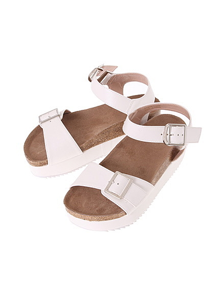 厚底ベルトサンダル