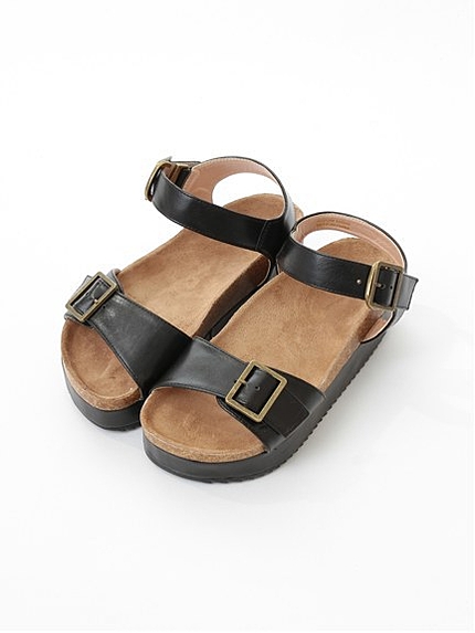 厚底ベルトサンダル