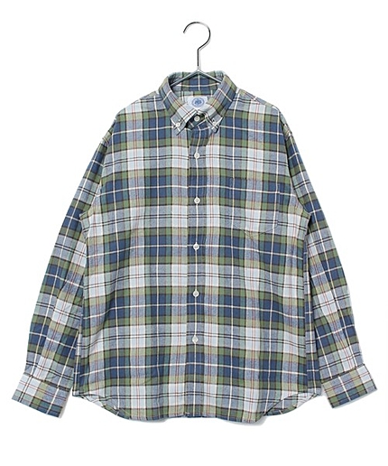 【SCHOOL】ネルチェックシャツ