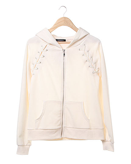 UV加工レースUP/パーカー(OUTLET)