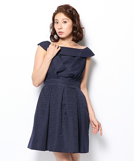 【セットアップ対応商品E】プライムバックリボンドレス