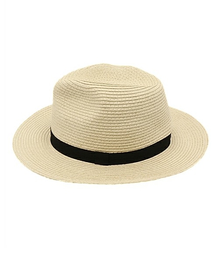 WEGO/ツバ広ストローハット