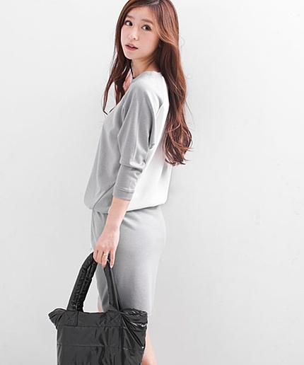 ブラウジングカットワンピース