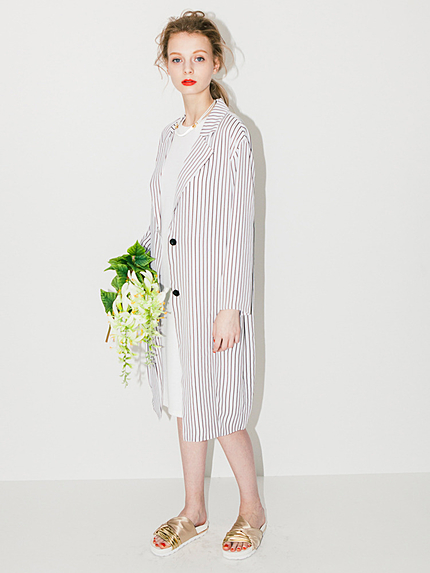 【CASUAL】エアリーロングジャケット