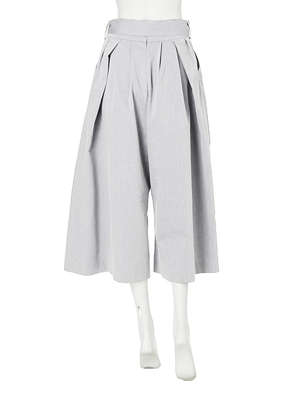 ウエストリボンガウチョパンツ