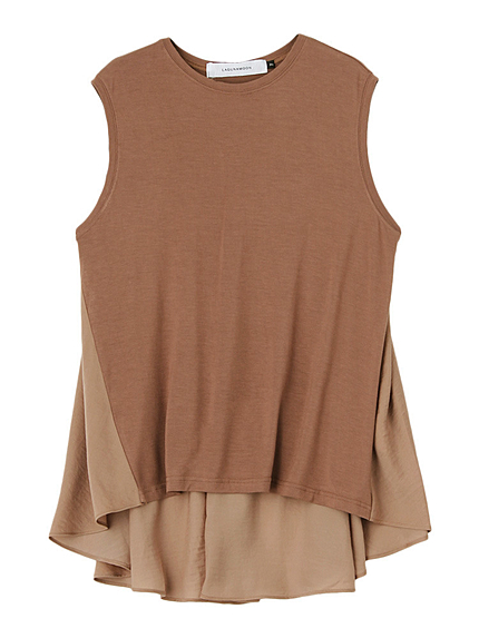 Backテイルドレープトップス