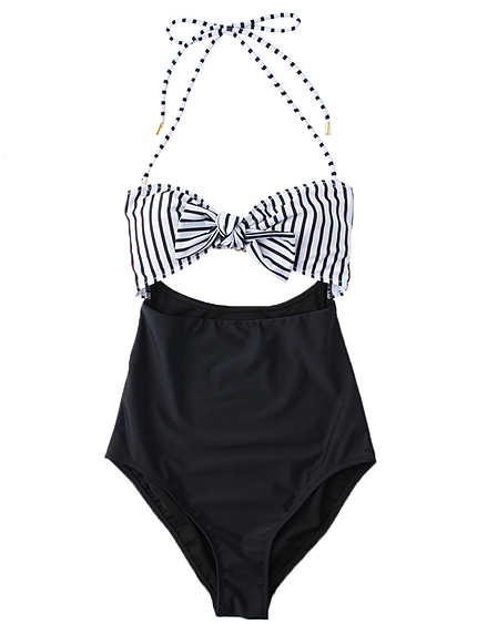 【Swimsuit】フロントカットワンピース