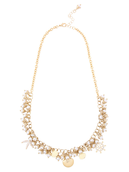 Compilation マリンモチーフネックレス