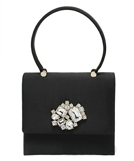 グロスサテンビジューバッグ